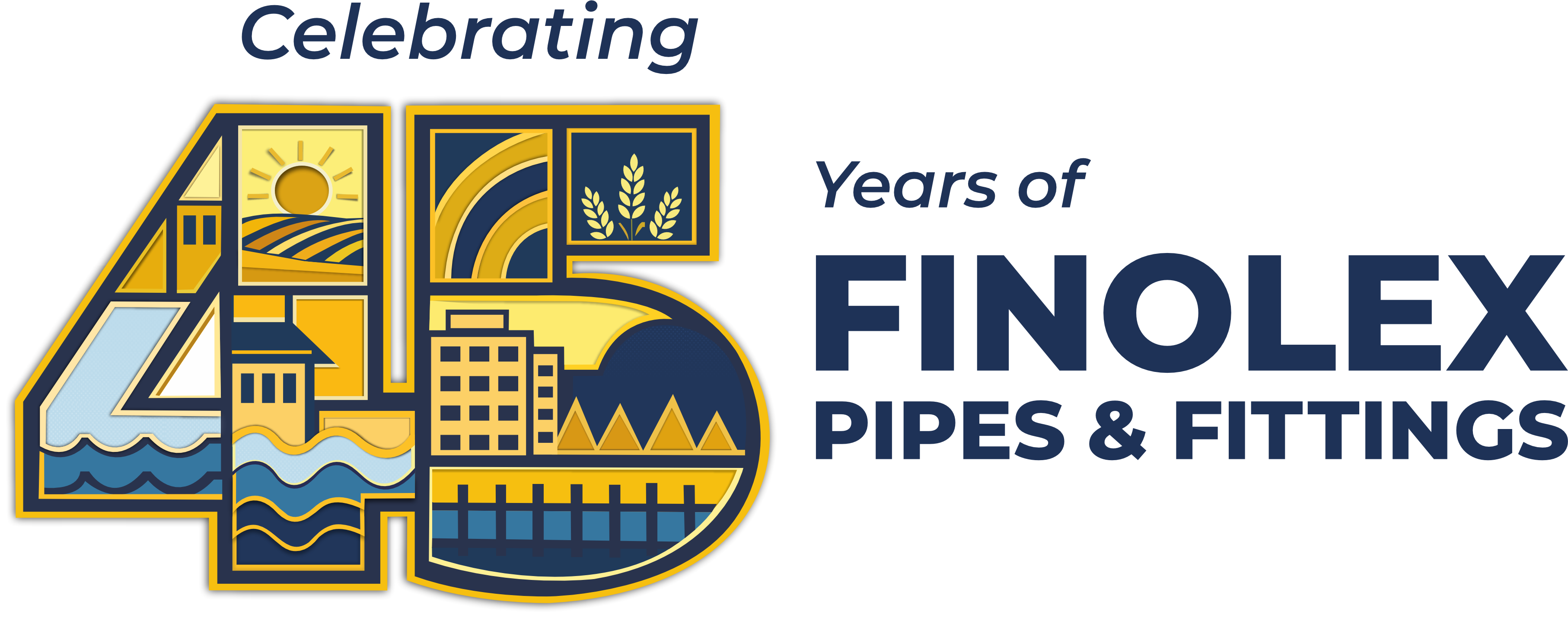 Finolex Pipes & Fittings — celebrating 45 years